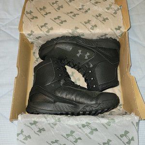 New Mens Under Armour Valsetz Boot Black Size 9.5